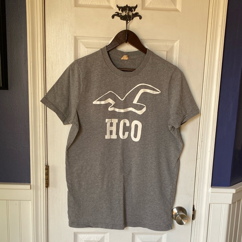 Hollister Charcoal Crewneck